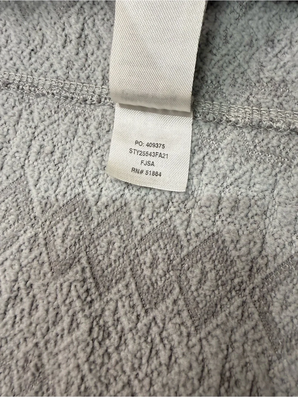 Patagonia Light Gray Patterned Full-Zip Jacket - Picture 5 of 9